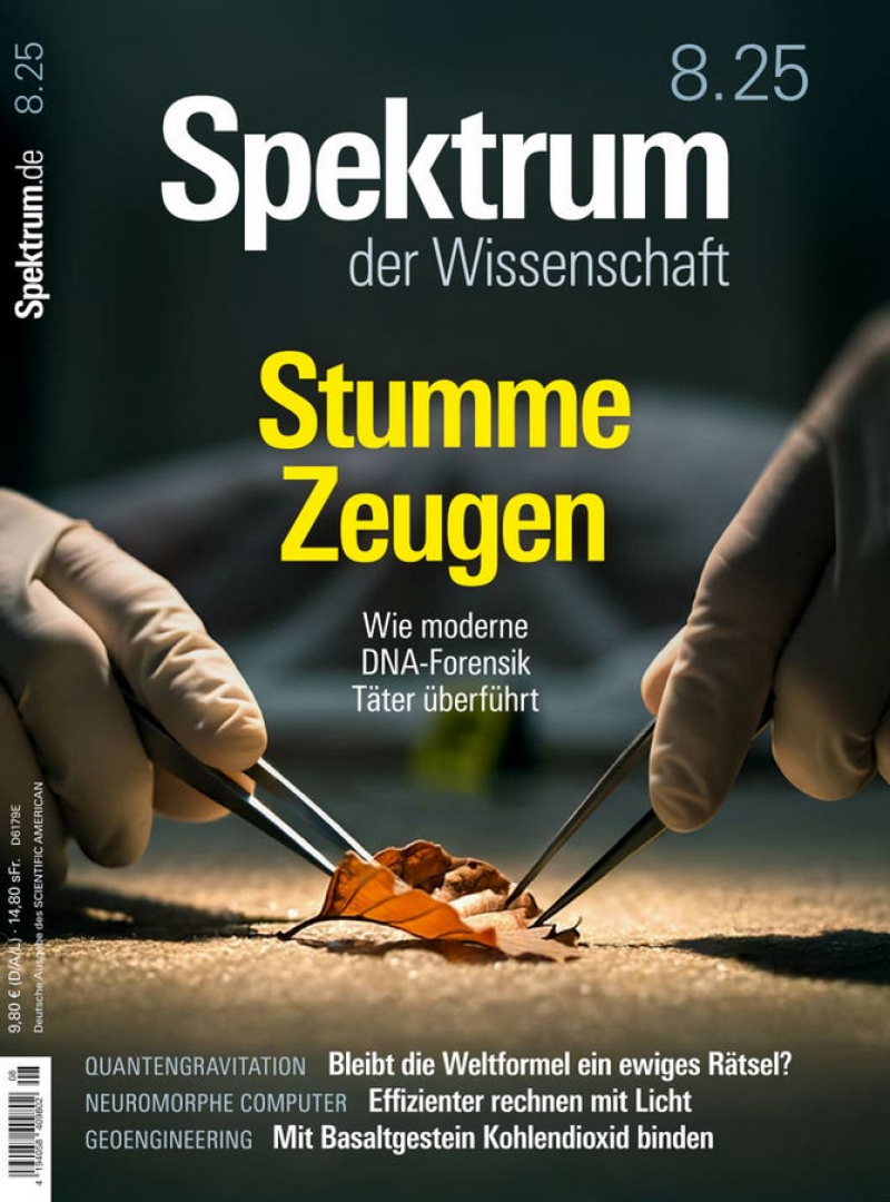 Spektrum DER WISSENSCHAFT Spektrum DER WISSENSCHAFT